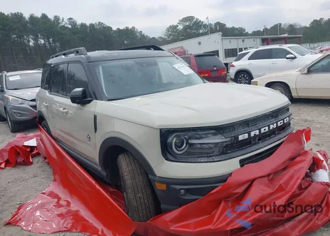 2024 Ford Bronco Sport Outer Banks z USA, uszkodzony, nr VIN 3FMCR9C63RRF59994